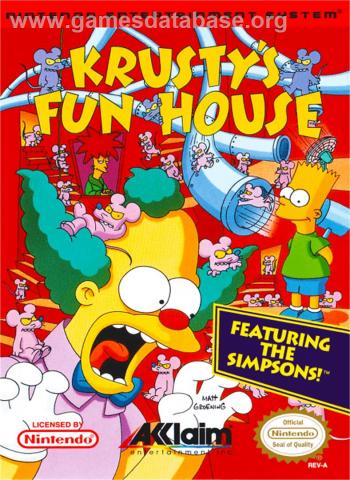 Cover Krusty's Fun House for NES